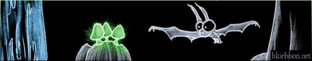 bats, glowing mushrooms, and waterfalls at bluebison.net