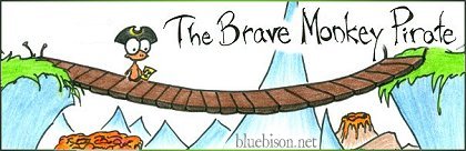 read The Brave Monkey Pirate at bluebison.net