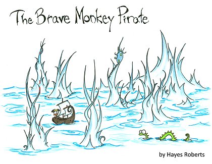 children's book about a monkey pirate who has to get a shot at the doctor