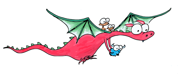 bluebison dragon