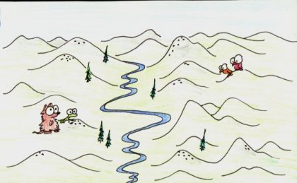 Glacial Geologic formation of Yosemite Valley in Yosemite National Park